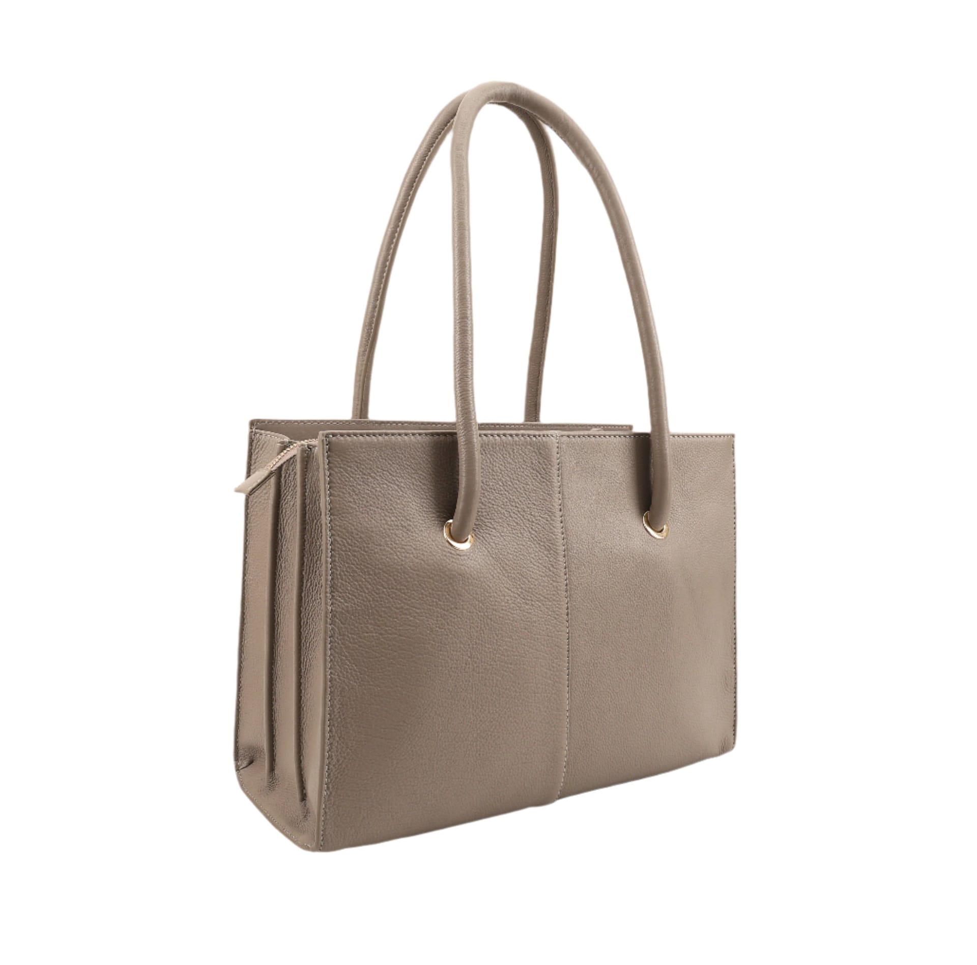 Paul Costelloe Paul Costelloe Women's Reims Leather Shoulder Bag in Light Brown - 4