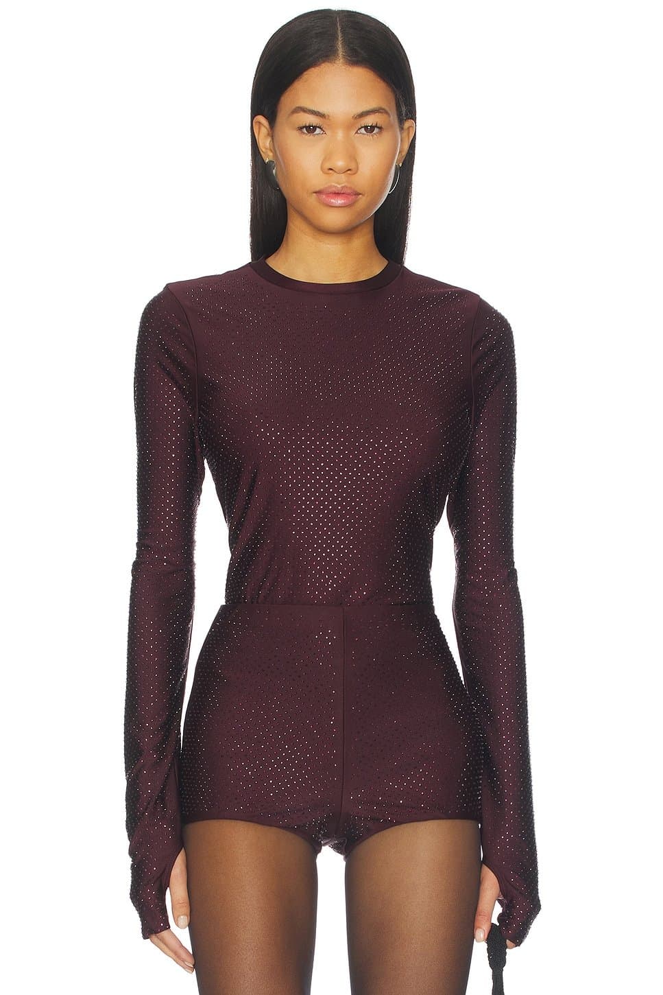 revolve Kaylee Stud Jersey Top