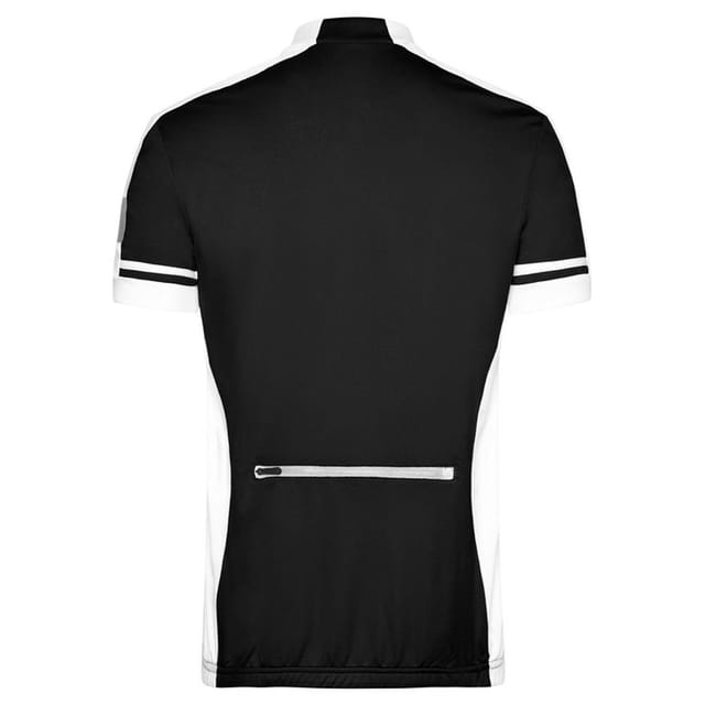 James and Nicholson James and Nicholson Men's Bike Full Zip T-Shirt in Black - 2