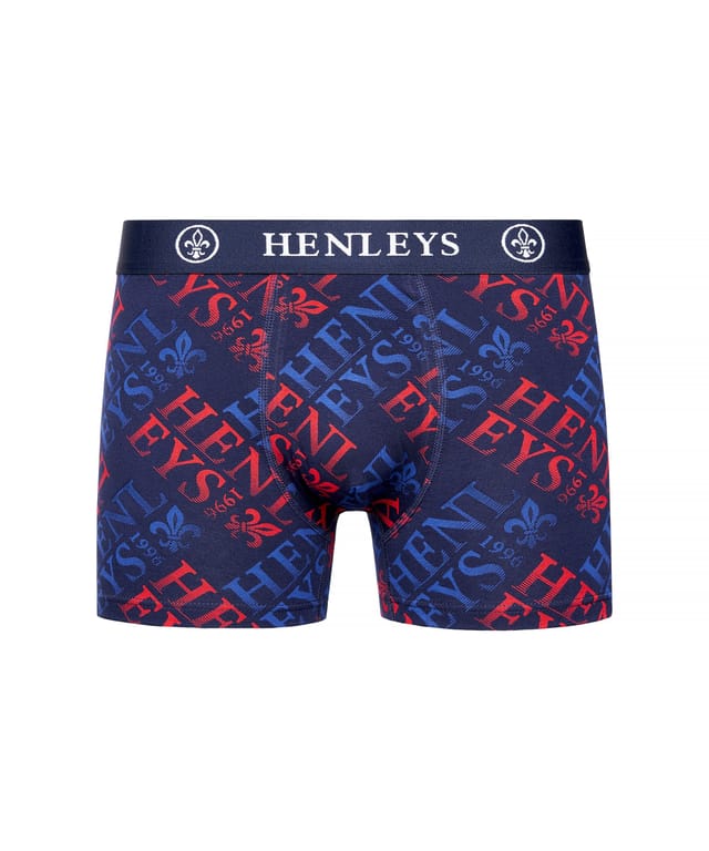 Henleys Henleys Men's Rutlers 3 Pack Boxers - 2