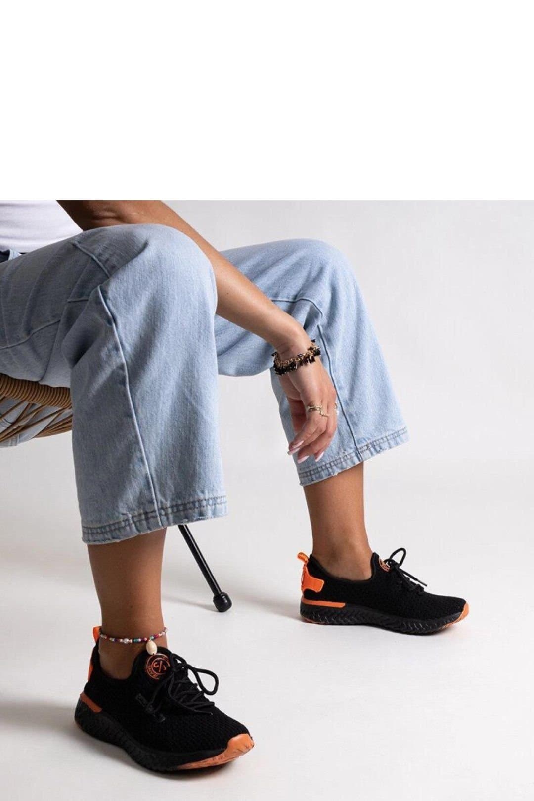 Love Lace Love Lace Women's CROSS JEANS Sport Sneakers Round Toe Lace Up Rubber Sole in Black