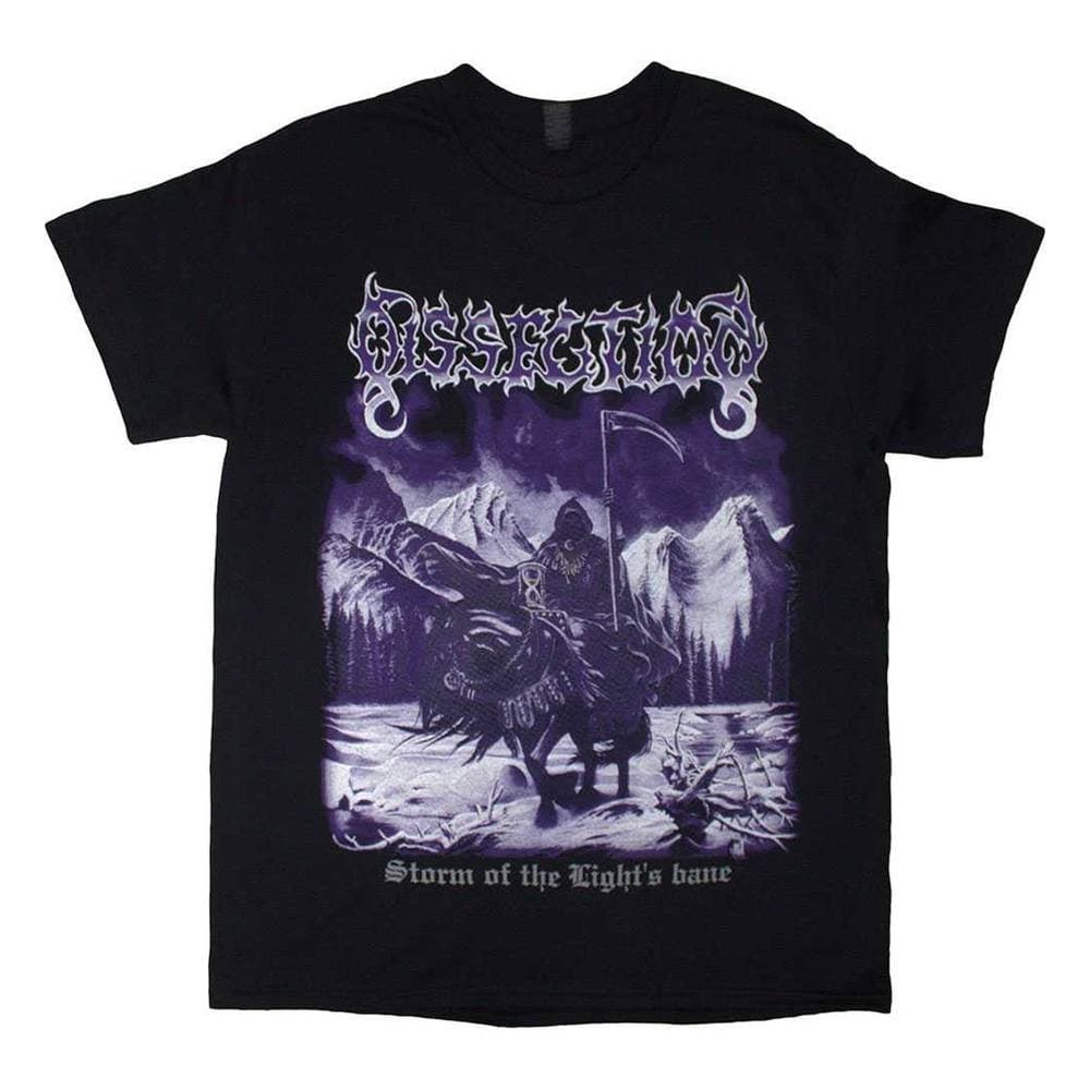 Dissection Dissection Men's Storm Of The Light´s Bane Back Print T-Shirt in Black