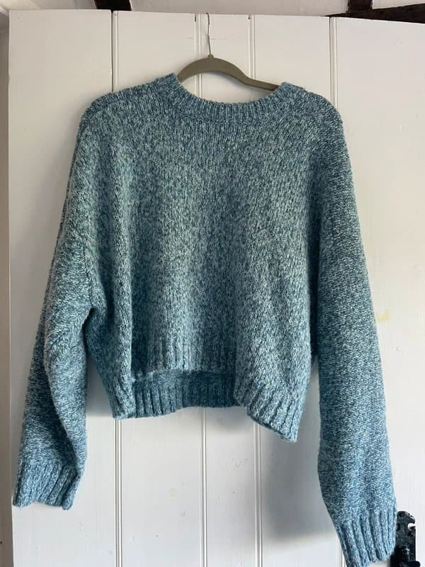 Topshop Blue knit jumper