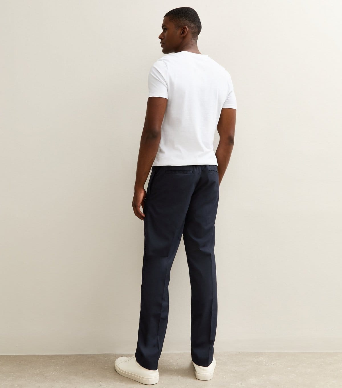 jack & jones Men's Navy Slim Fit Jogger Trousers Jack & Jones New Look - 4