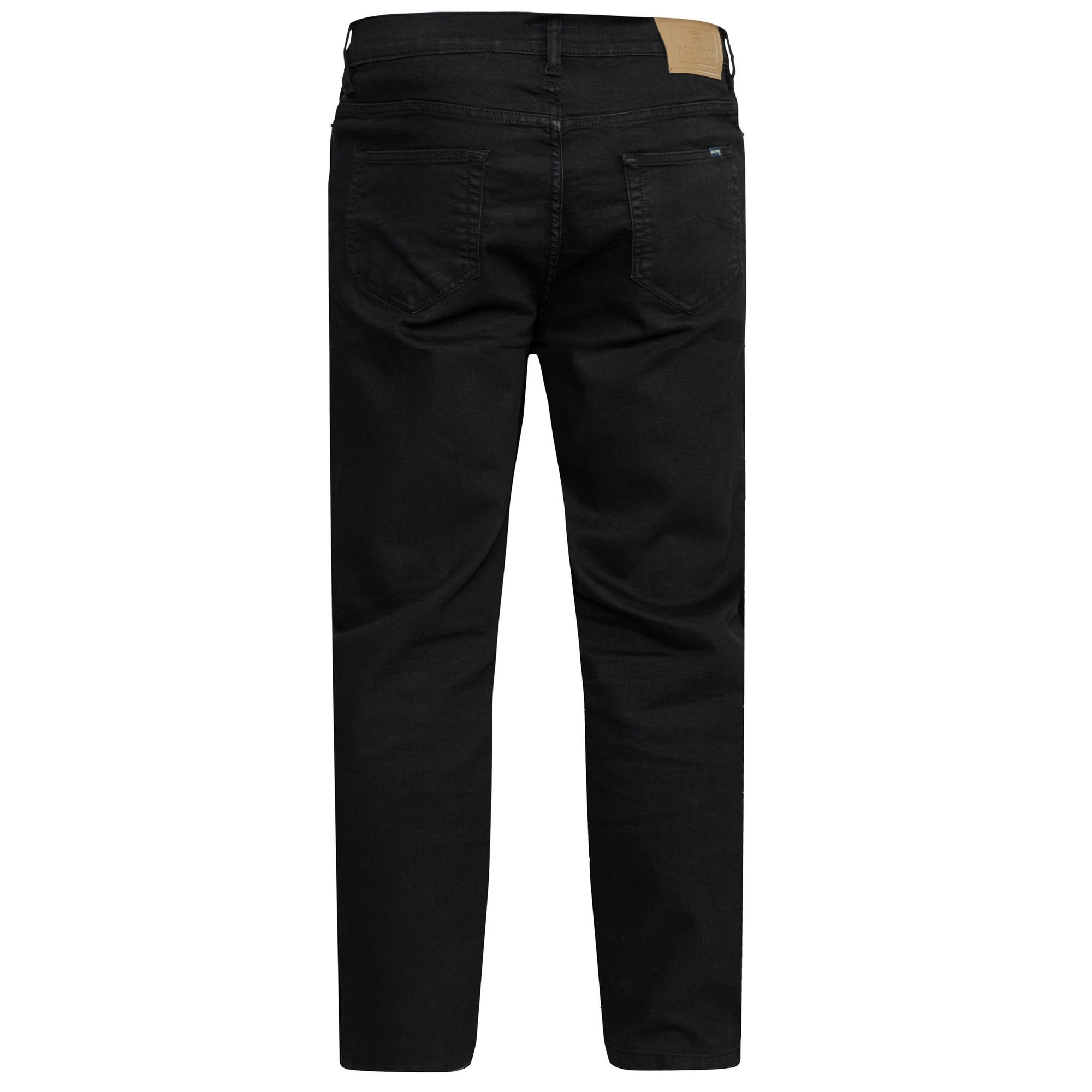 Duke Clothing Duke Clothing Men's Rockford Carlos Stretch Jeans in Black - 2