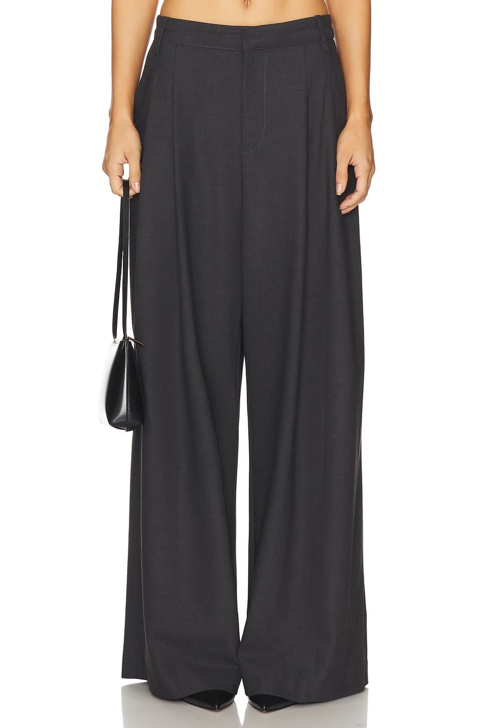 revolve Easy Pleated Wide Leg Trouser