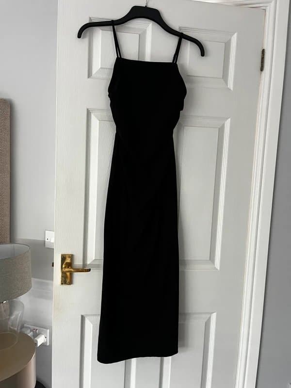 Bershka Bershka black long dress
