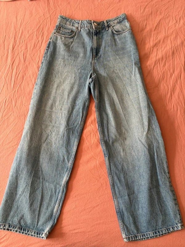 ASOS ASOS Wide Leg Jeans W32 L32 | Blue Denim | High Waisted | UK 12/14