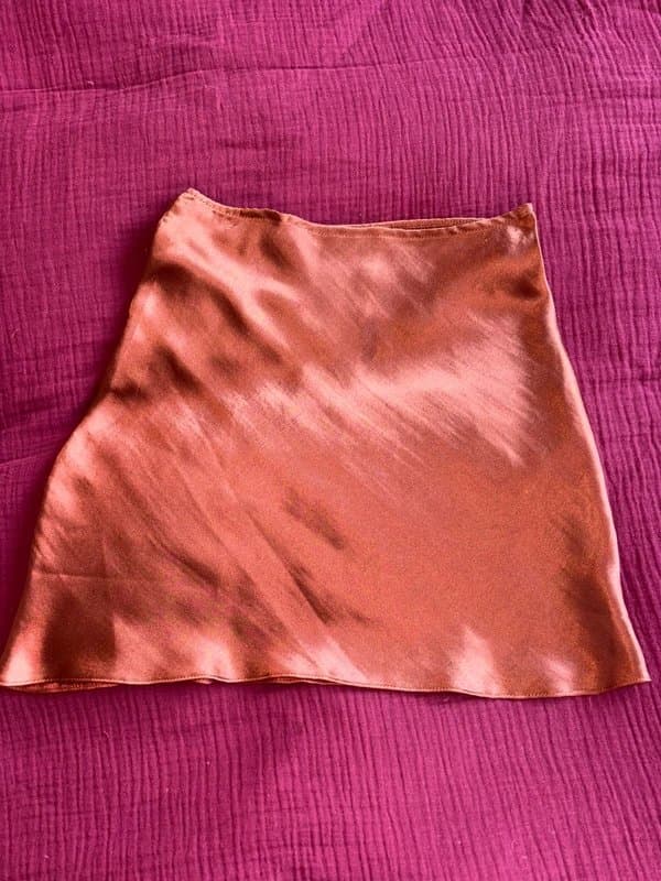 ASOS Design ASOS satin mini skirt