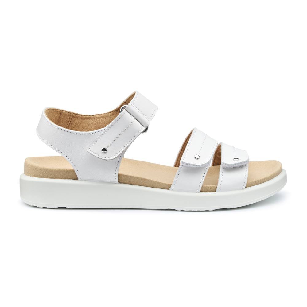 Hotter Hotter Women's 'Venice' Sandals in White - 2