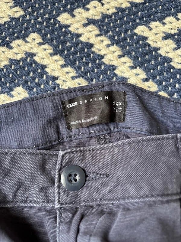 ASOS Design ASOS navy blue Cargo Pants size 14/M