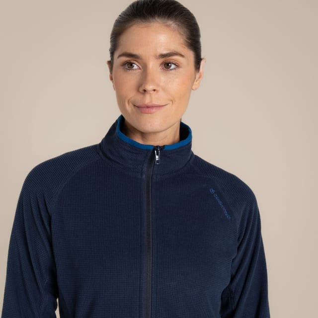 Craghoppers Craghoppers Women's NosiLife Belfairs Full-Zip Insect-Repellent Fleece Jacket in Navy - 2