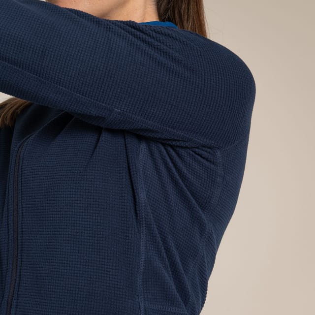 Craghoppers Craghoppers Women's NosiLife Belfairs Full-Zip Insect-Repellent Fleece Jacket in Navy - 3