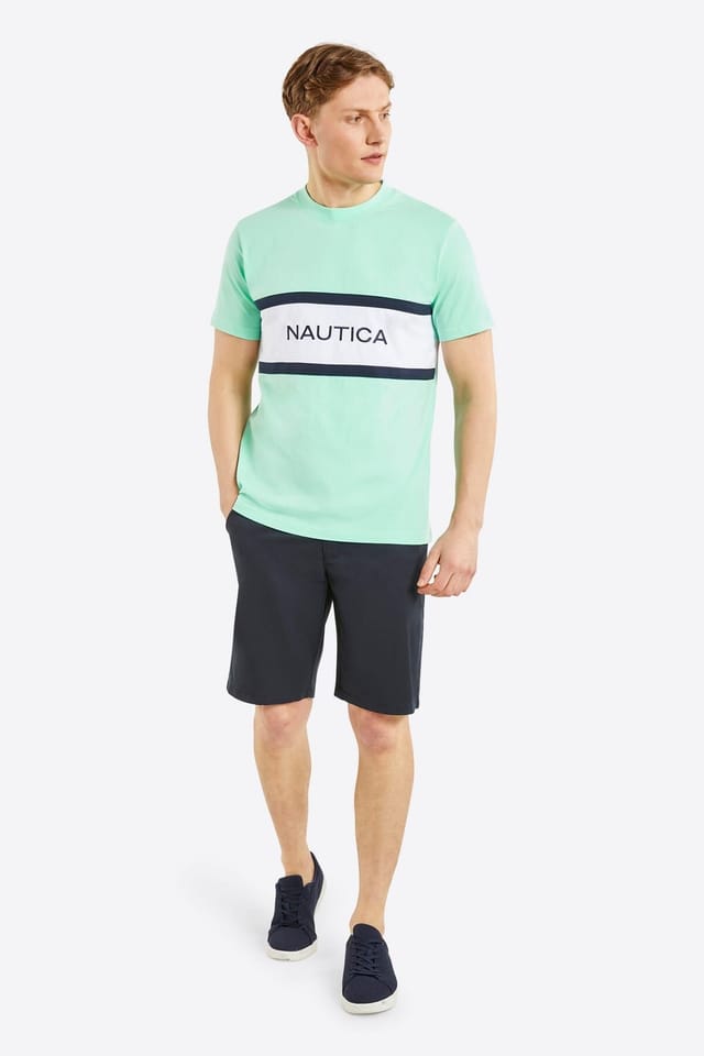 Nautica Nautica Men's 'Henfield' T-Shirt in Mint - 3