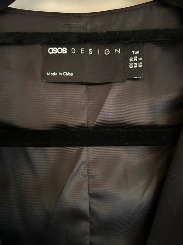 ASOS ASOS women’s black waistcoat - 1