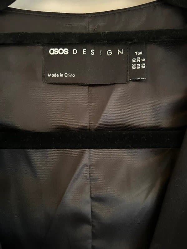 ASOS ASOS women’s black waistcoat