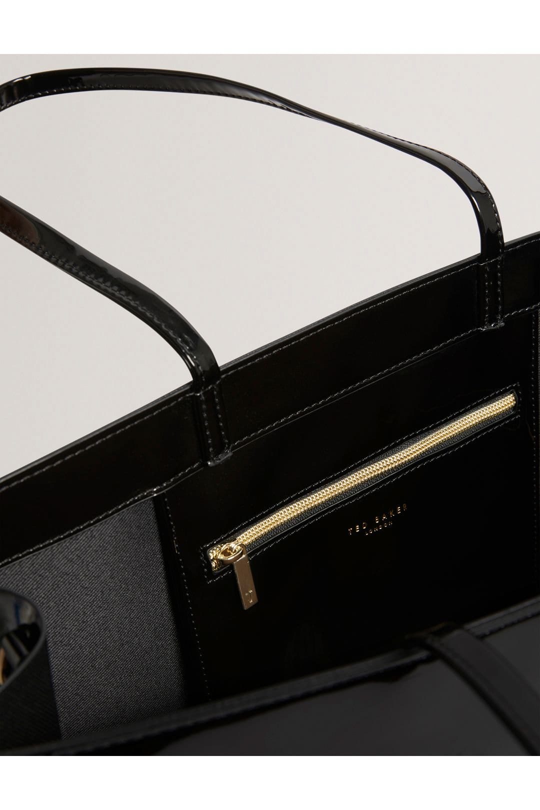 Ted Baker Ted Baker Women's ICONNA Webbing Extra Large Icon Bag Jet-Black in Black - 4