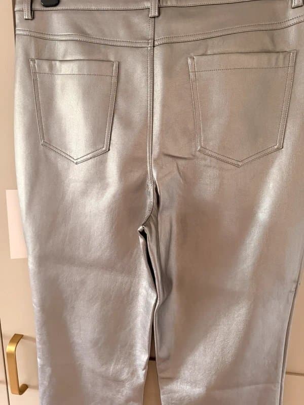 Never Fully Dressed Never Fully Dressed vegan Leather trousers size 14