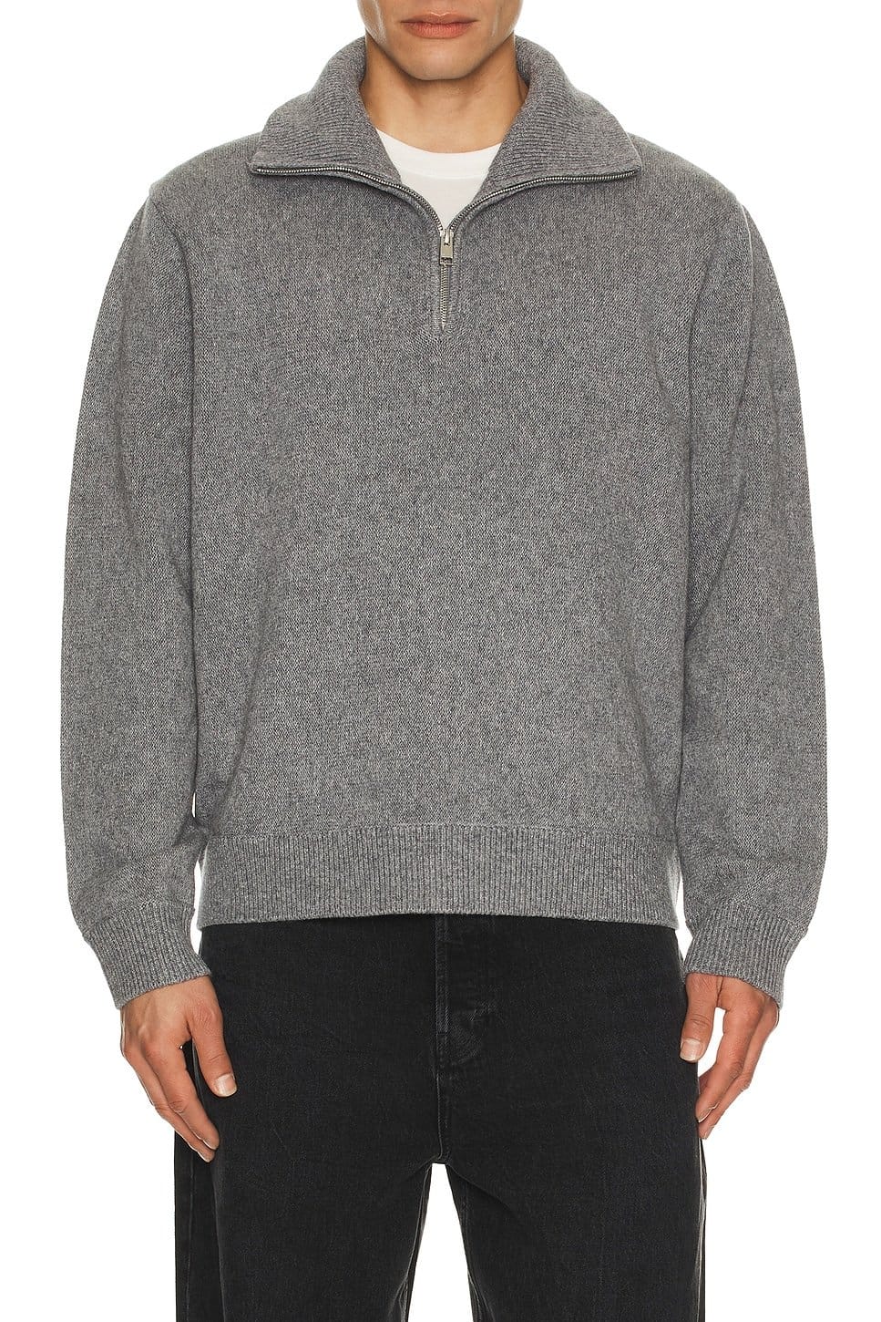revolve Wool Zip Sweater - 1