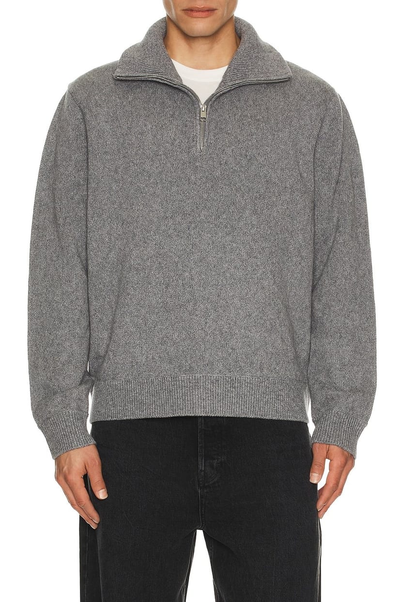 revolve Wool Zip Sweater - 1