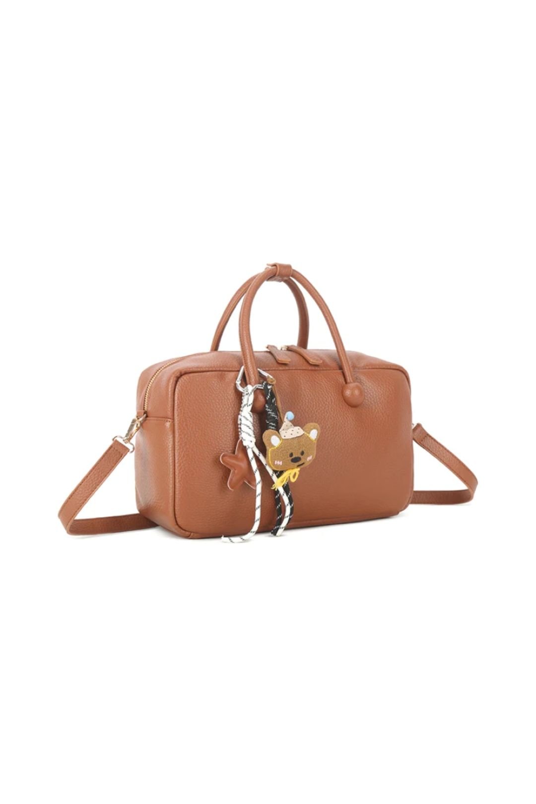 Aftershock London Aftershock London Women's Brown Handbag With Charms - 2