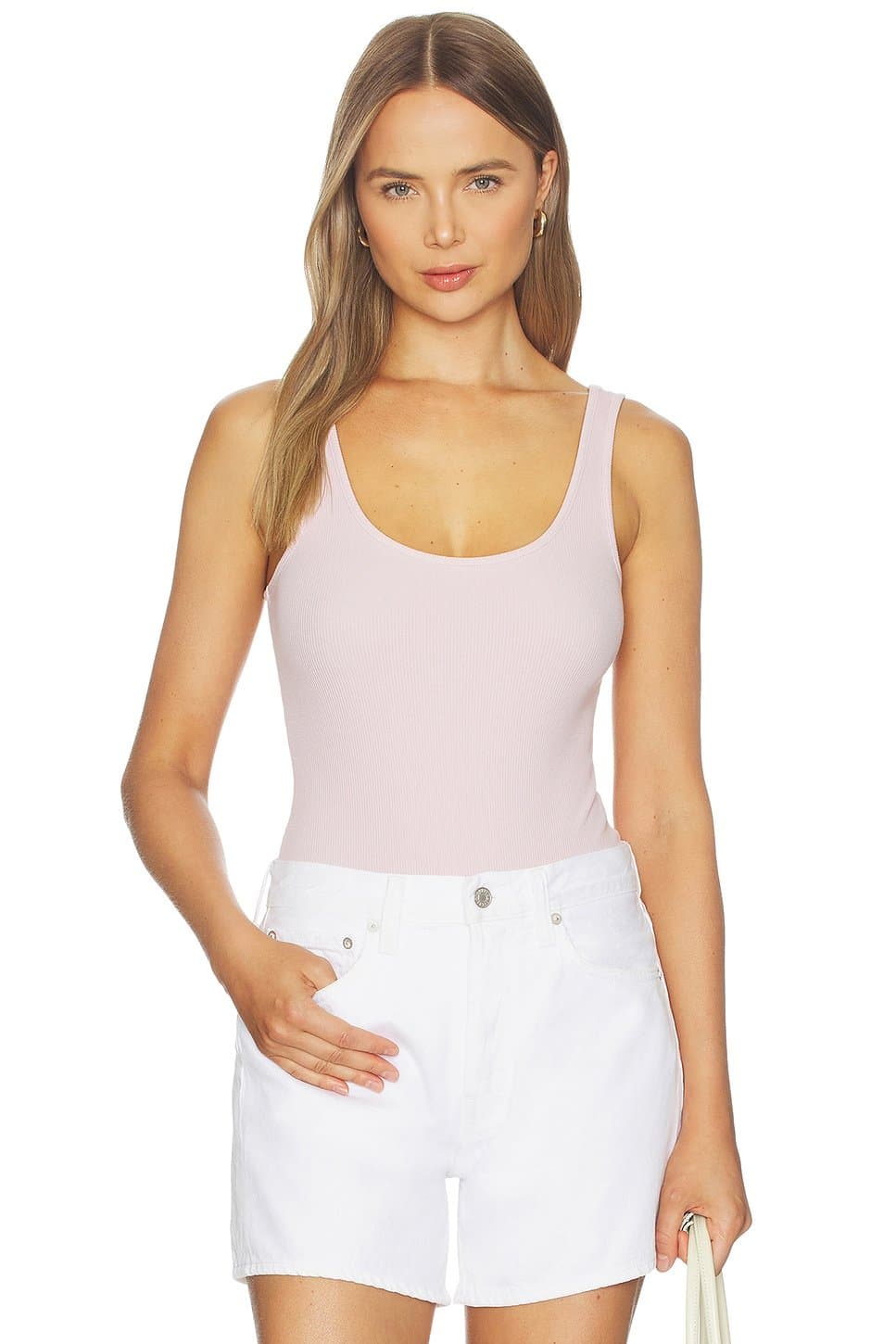 revolve Nica Scoop Neck Tank Bodysuit