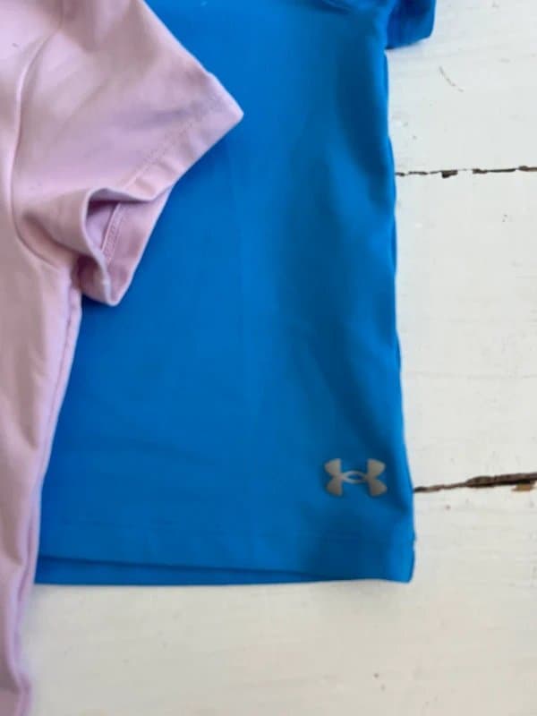 Under Armour Under armour blue and pink gym tops