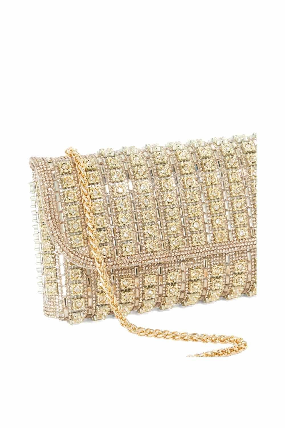 Dune London Dune London Women's 'Elabourate' Clutch in Metallics - 4