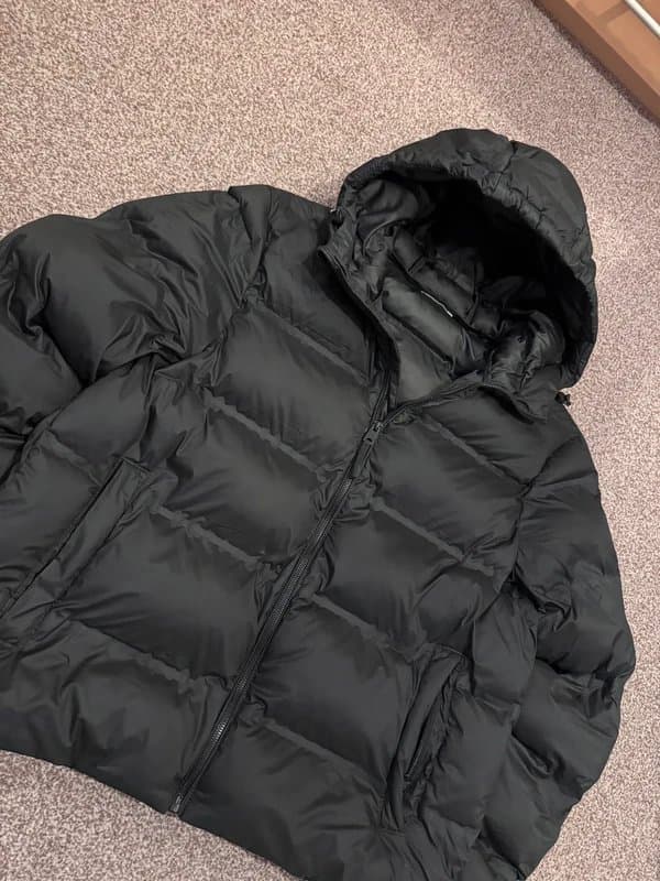 Zara Zara Puffer Jacket - Black - L