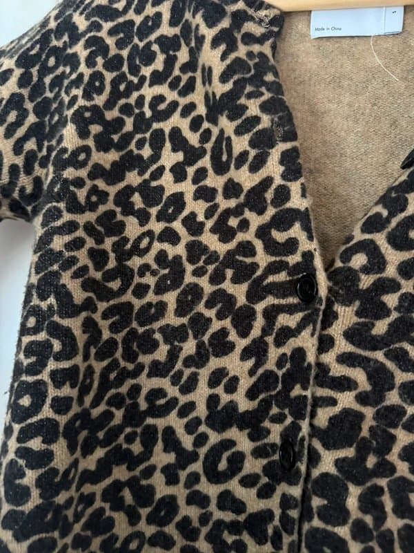 ASOS leopard print cardigan