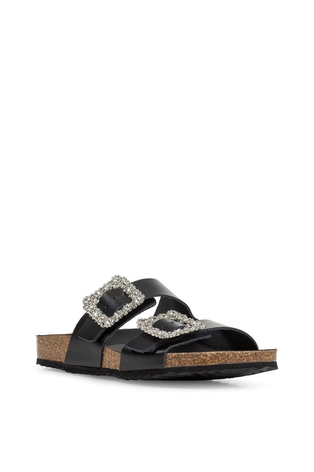 Geox Geox Women's D BRIONIA R SANDALS in Black