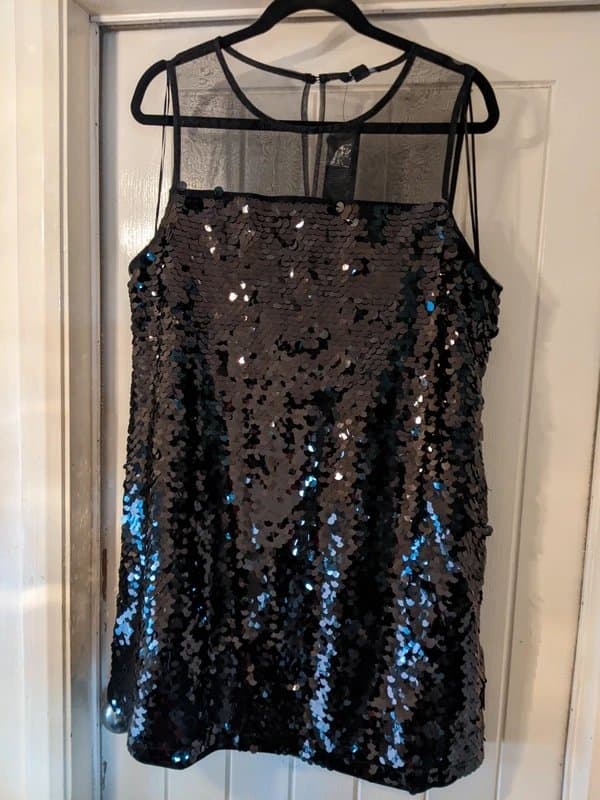 New Look New look sequin embellished dress size 18