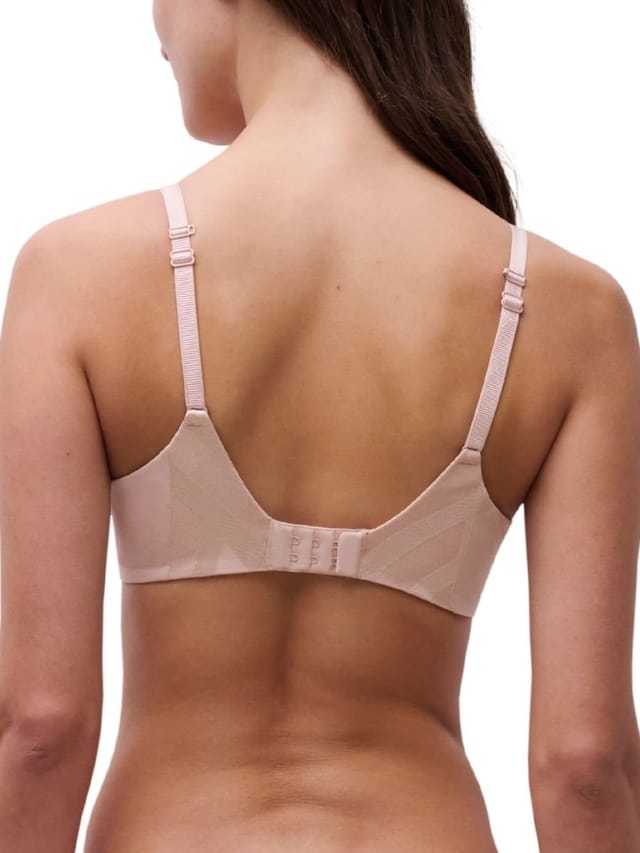 Chantelle Chantelle Women's Glaze Plunge T-Shirt Bra in Pink - 2