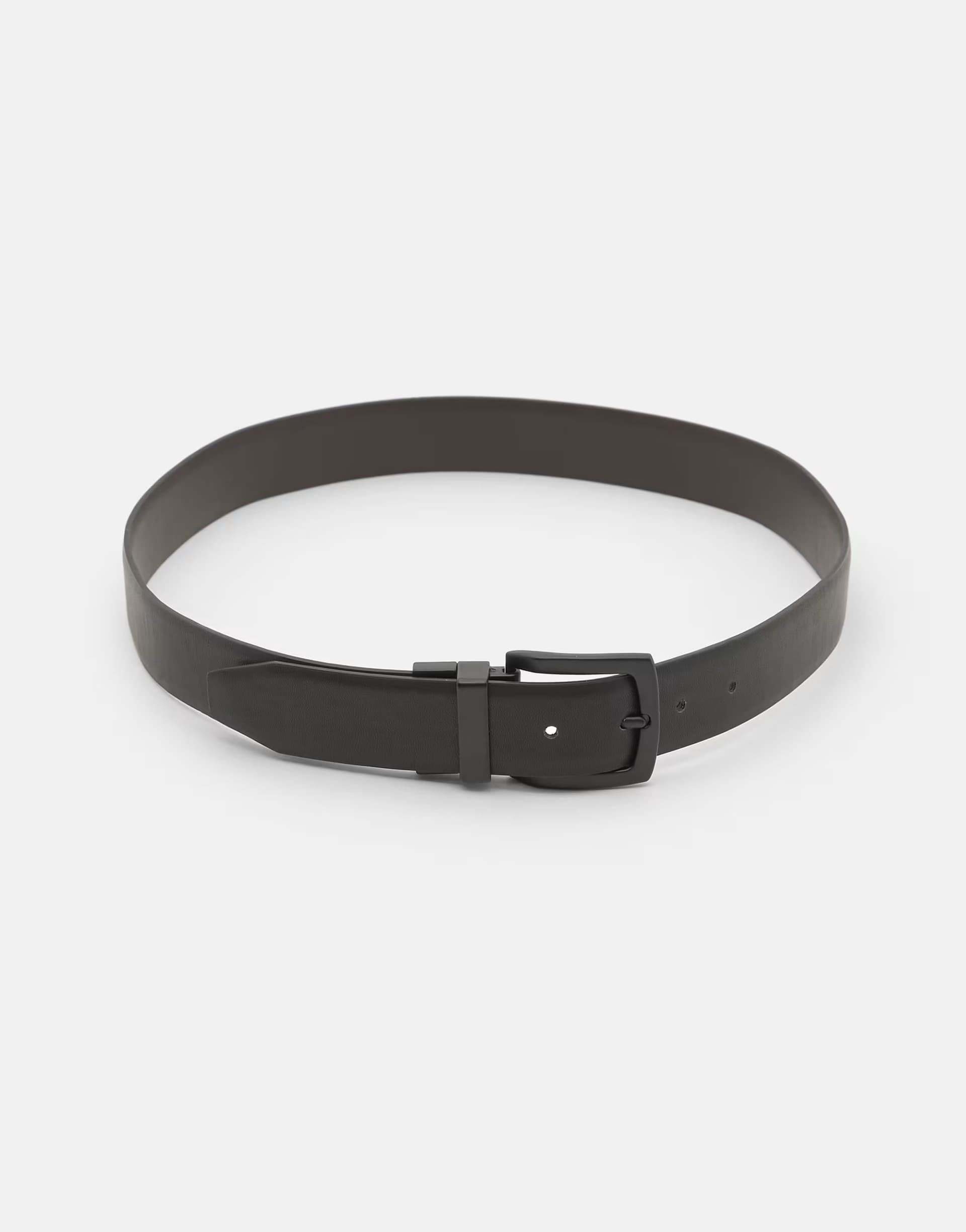 ASOS ASOS Black Reversible Leather Effect Belt