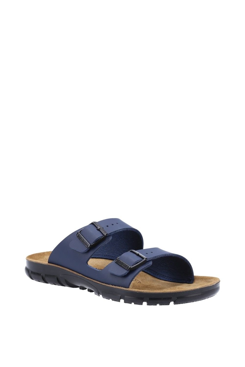 Birkenstock Occupational Birkenstock Occupational Men's 'Bilbao' Leather Sandals in Blue - 4
