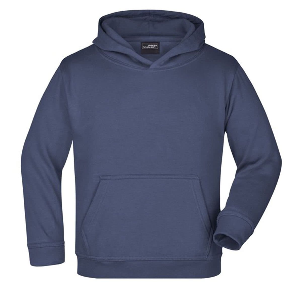 James and Nicholson James and Nicholson Men's Moisture Wicking Hoodie in Navy