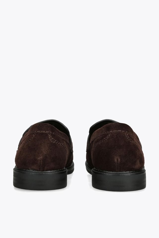 Steve Madden STEVE MADDEN Women's 'Motor Brown Suede' Suede Flats - 3