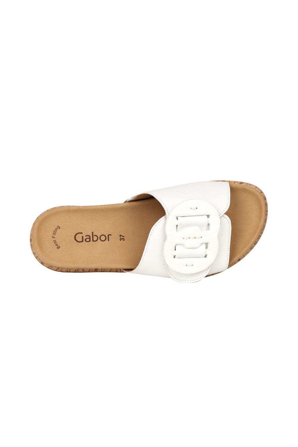 Gabor Gabor Women's 'Kirby' Platform Mules in White - 4