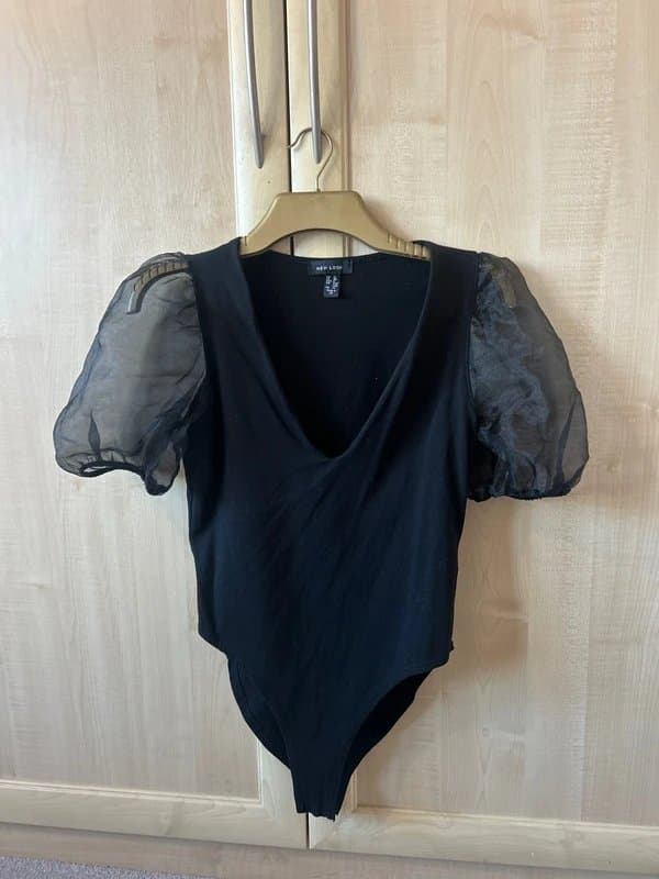 New Look Black new look bodysuit