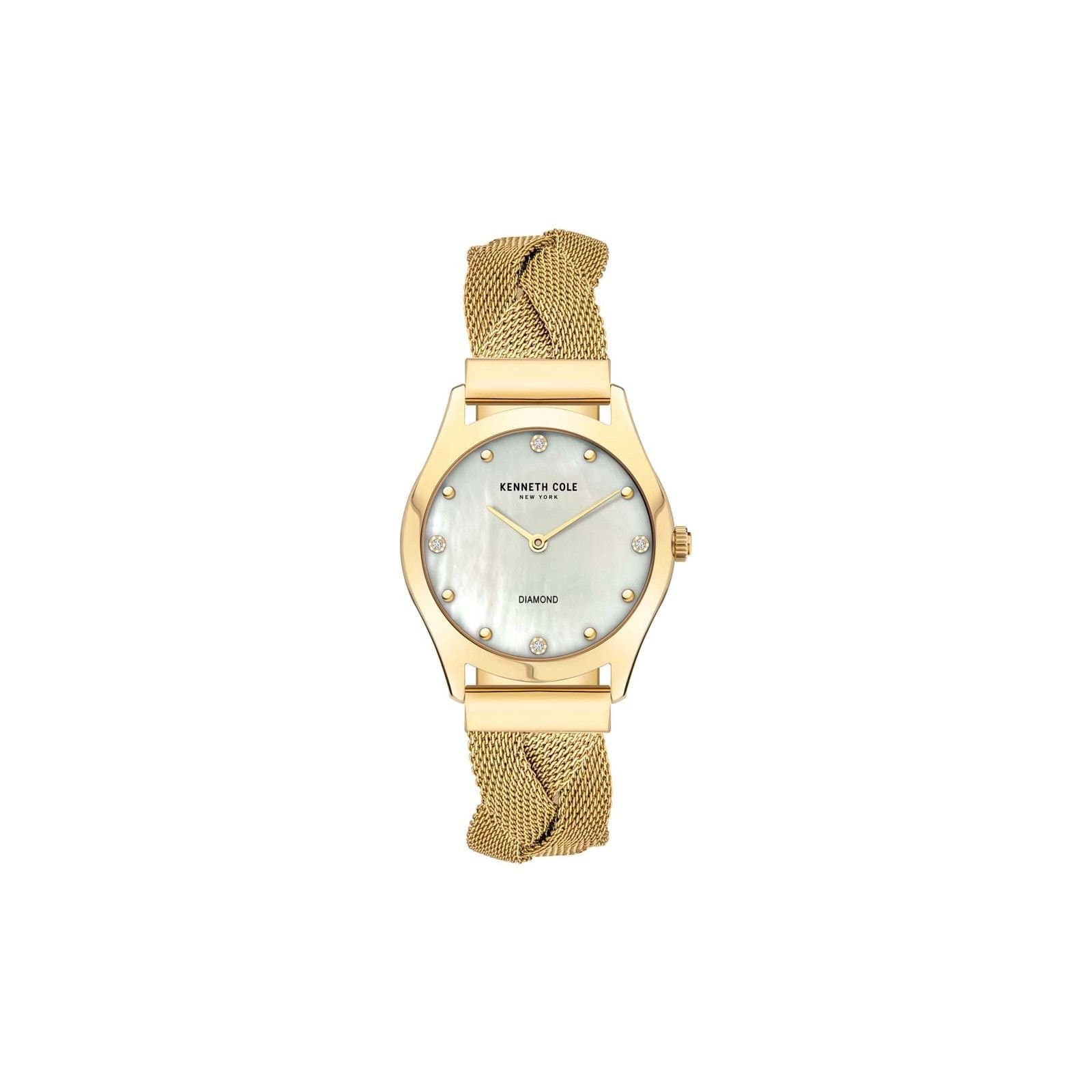 Kenneth Cole Kenneth Cole Gold Mesh Bracelet Watch