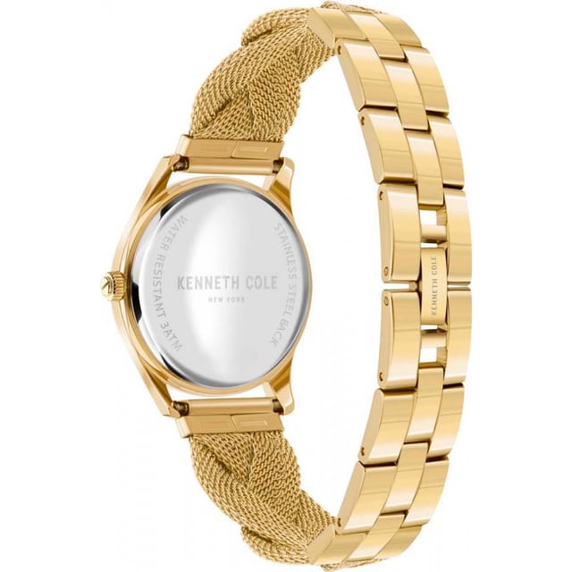 Kenneth Cole Kenneth Cole Women's KCWLG2105701 34mm Quartz Watch in Gold - 2