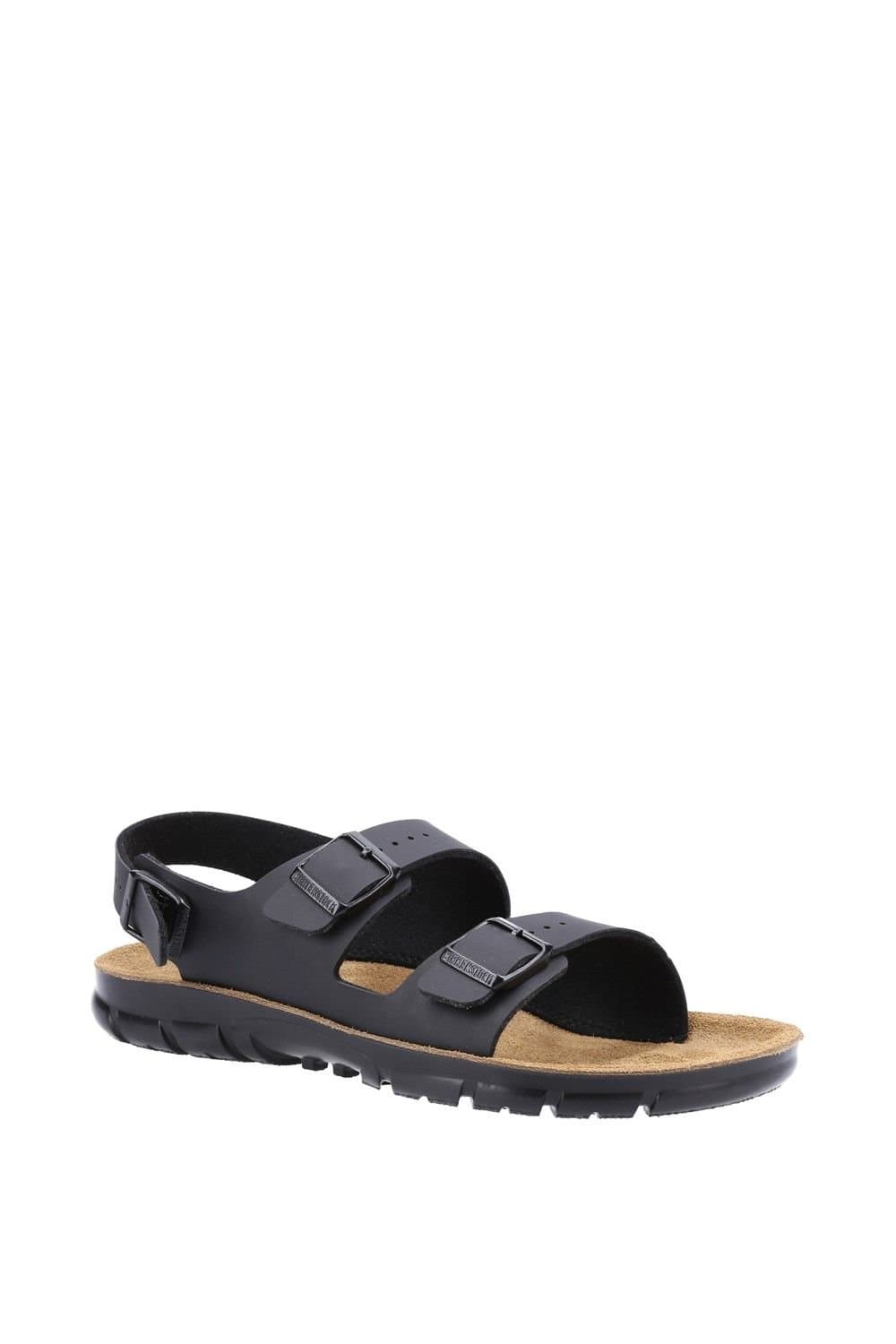 Birkenstock Birkenstock Men's Kano Birko-Flor Sandal in Black