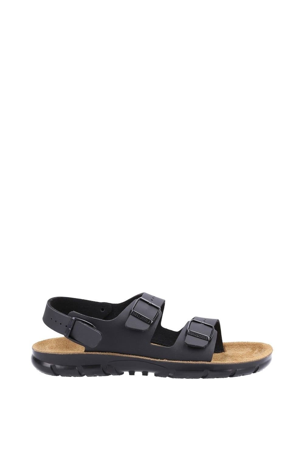 Birkenstock Birkenstock Men's Kano Birko-Flor Sandal in Black - 4