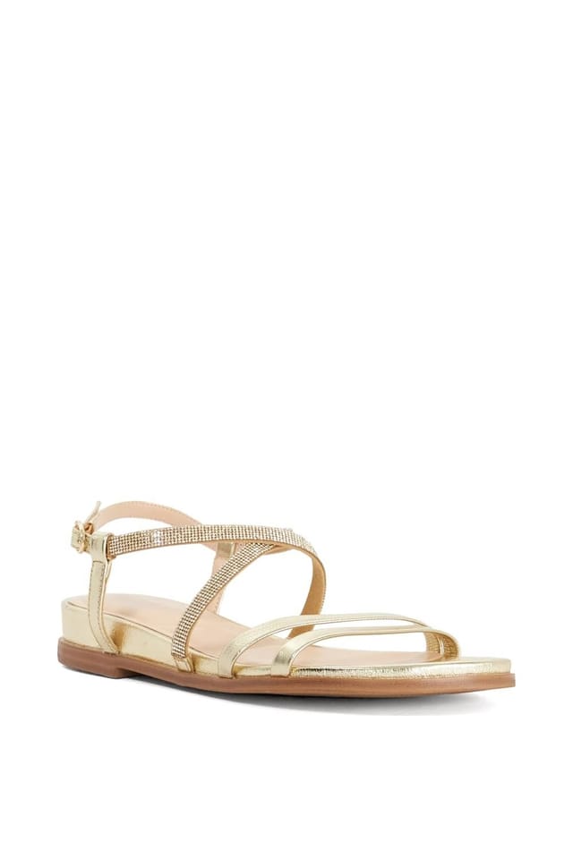 Dune London Dune London Women's 'Lexia' Leather Sandals in Metallics - 2