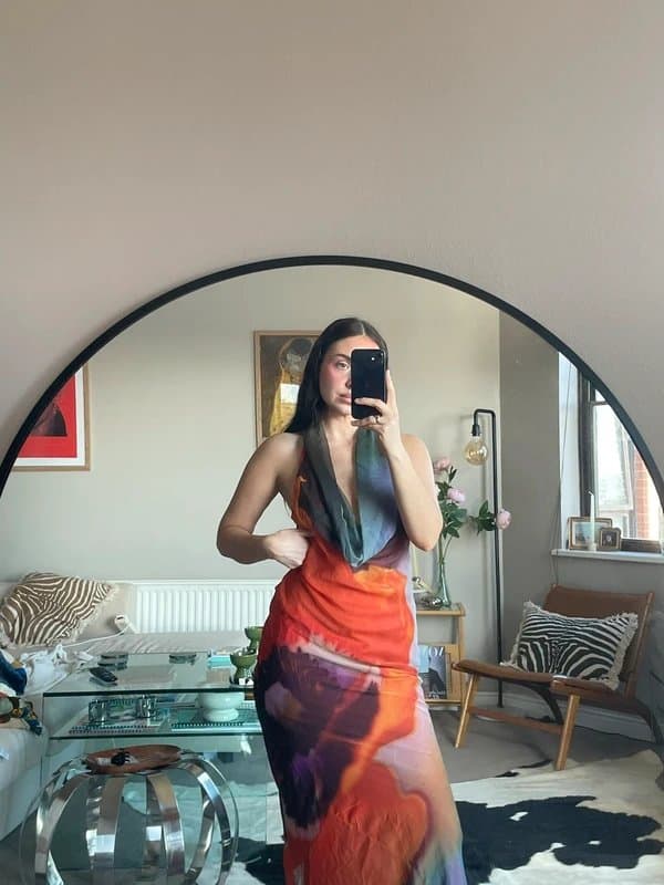 ASOS Halter neck Maxi dress