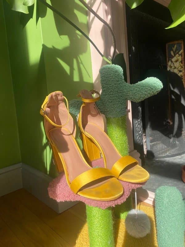 Topshop Topshop embellished heels