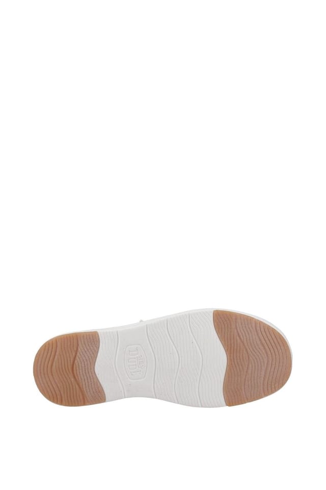Hey Dude Hey Dude Women's Wendy Nova Shimmer Shoes in White - 3