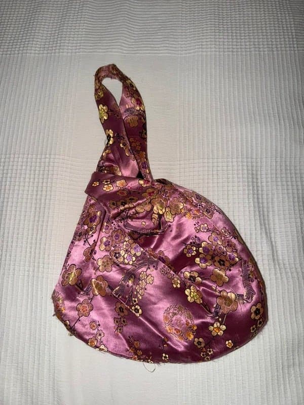 ASOS Chinese silk floral mini bag