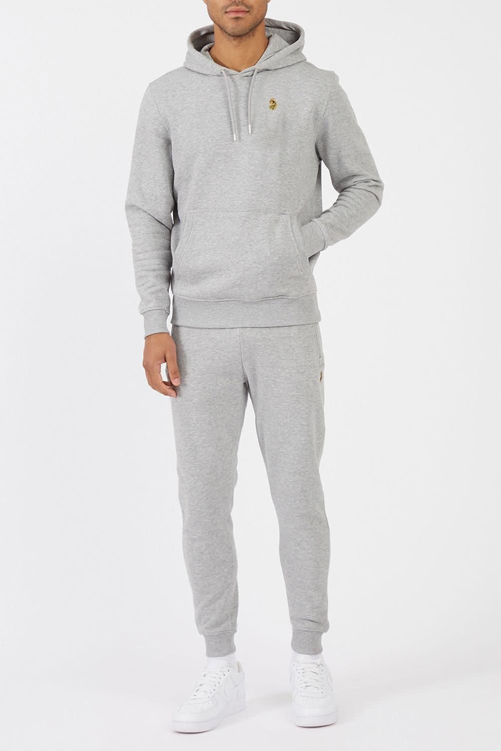 Luke 1977 Luke 1977 Men's Los Angeles Rome 1000 Tracksuit Set in Mid Grey