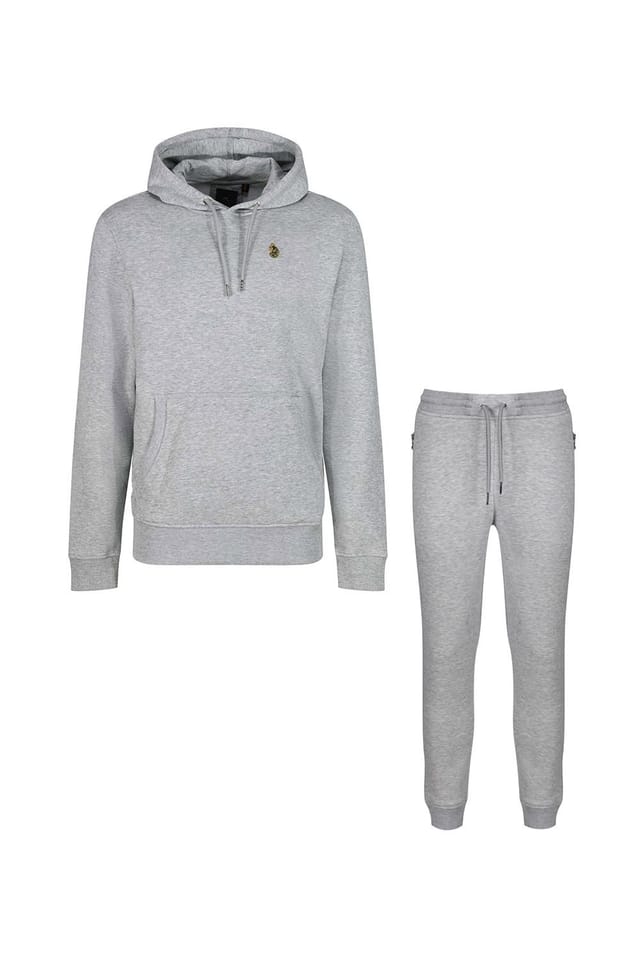 Luke 1977 Luke 1977 Men's Los Angeles Rome 1000 Tracksuit Set in Mid Grey - 3
